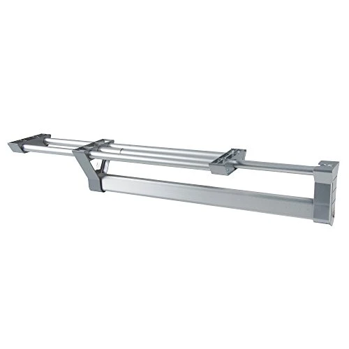 Emuca 7086762 Wardrobe Pull Out Clothes Hanger Rail Organizer Rack, Lenght 350 Mm 1 Emuca 7086762 Wardrobe Pull Out Clothes Hanger Rail Organizer Rack, Lenght 350 Mm
