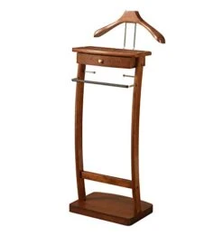Proman Products Kingsman Valet Stand, Medium Walnut