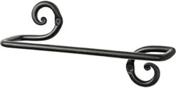 Small Black Hand Towel Holder For Bathroom - Handcrafted Farmhouse Wrought Iron Kitchen Towel Rack - Matte Hand Towel Bar Hanger For Home Or Office - 12" Wall Mounted Rack Fits 10" Towels 17 Small Black Hand Towel Holder For Bathroom - Handcrafted Farmhouse Wrought Iron Kitchen Towel Rack - Matte Hand Towel Bar Hanger For Home Or Office - 12" Wall Mounted Rack Fits 10" Towels -GENERIC Shop 31oInDPnDKL. AC