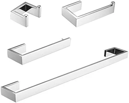 Four Piece Bathroom Accessories Set Stainless Steel Wall Mounted,Brushed Nickel Finished 14 Four Piece Bathroom Accessories Set Stainless Steel Wall Mounted,Brushed Nickel Finished - Image 14