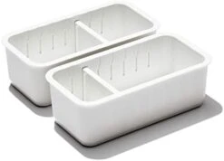 OXO Good Grips 4-Piece Complete Adjustable Drawer Bin Set With Removable Dividers -GENERIC Shop 31qIUnFby3L. AC