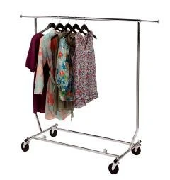 SSWBasics Clothing Rack - Rolling, Collapsible