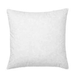 Basic Home 28x28 Euro Throw Pillow Insert-Down Feather Pillow Insert-Cotton Fabric-White-1 Piece