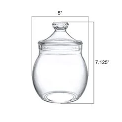 Amazing Abby - Kathy - Acrylic Bathroom Canister (40 Oz), Plastic Apothecary Jar For Vanity, BPA-Free And Shatter-Proof, Great For Bath Sponges, Shower Balls, Loofah Pads, And More 10 Amazing Abby - Kathy - Acrylic Bathroom Canister (40 Oz), Plastic Apothecary Jar For Vanity, BPA-Free And Shatter-Proof, Great For Bath Sponges, Shower Balls, Loofah Pads, And More -GENERIC Shop 31tx0AQDgFS