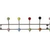 Aspect 55 X 6 12 Cm Steel/Ceramic Deluxe Wall-Mounted 12-Hook Coat Hanger, Multi