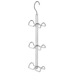 IDesign Axis Metal Hook Hanger, No Snag Closet Organization Storage Scarves, Men's Ties, Women's Shawls, Pashminas, Belts, Accessories, Clothes, Handbag Holder Medium -GENERIC Shop 31w7SeUlQdL