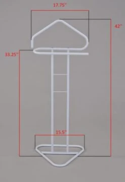 KB Designs - Metal Suit Tie Valet Stand Rack, Clothing Organizer, White 5 KB Designs - Metal Suit Tie Valet Stand Rack, Clothing Organizer, White -GENERIC Shop 31zx52aWSsL