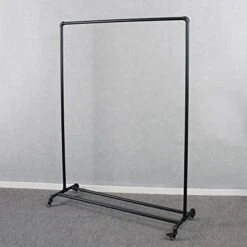 OUBITO Industrial Pipe Clothing Rack,Moden Commercial Grade Pipe Clothes Racks,Storage Rack,Hanging Clothes Retail Display Rack,Heavy Duty Steampunk Garment Racks 6 OUBITO Industrial Pipe Clothing Rack,Moden Commercial Grade Pipe Clothes Racks,Storage Rack,Hanging Clothes Retail Display Rack,Heavy Duty Steampunk Garment Racks -GENERIC Shop 410UfcRFKUL