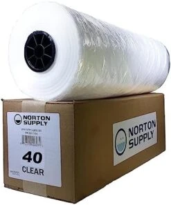 Norton Supply Dry Cleaning Poly Bags - Transparent Plastic Garment Cover, 40" Long, 100 Gauge Thickness, Suit Packing, Travel & Laundry Clothes Closet Hanging -GENERIC Shop 410fSChaI2L. AC