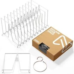 Neatly Made White Wire Shelf Dividers For Closet Organization 12-Pack – Sturdy And Easy Set-Up Closet Shelf Dividers For Wire Shelves 12 Inches Deep With Bonus Rose Gold Hanger | 12 Pack, 12 Inch 13 Neatly Made White Wire Shelf Dividers For Closet Organization 12-Pack – Sturdy And Easy Set-Up Closet Shelf Dividers For Wire Shelves 12 Inches Deep With Bonus Rose Gold Hanger | 12 Pack, 12 Inch -GENERIC Shop 411onuSKJRL. AC