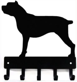 The Metal Peddler Cane Corso Dog - Key Holder For Wall - Small 6 Inch Wide - Made In USA; Home Organization; Foyer, Hallway, Office -GENERIC Shop 411qS6TYCZL. AC