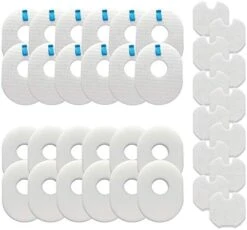 Vacuum Filters Replacement Set For Shark Rocket HV300, CS100, CS110, HV301, HV302, HV303, HV305, HV308, HV310, UV450, 8 Foam Filters + 8 Felt Filters + 8 Post-Filters, Compare To Part # XFFV300 -GENERIC Shop 4124RbQMBYL. AC