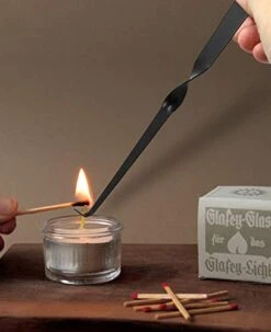 Jiozermi 4 In 1 Candle Accessory Set - Candle Wick Trimmer, Candle Wick Dipper, Candle Wick Snuffer & Storage Tray Plate, Candle Care Kit Gift For Candle & Aromatherapy Lovers - Black -GENERIC Shop 413ZLX3d8uL