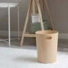 Kazai. Real Wood Waste Paper Bin Börje | Modern Wooden Paper Basket For Office, Kids' Room, Bedroom And More | 9 Liters | Birch