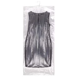 HANGERWORLD 20 Clear 45inch Dry Cleaning Laundry Polythylene Garment Cover Protector Bags 80 Gauge
