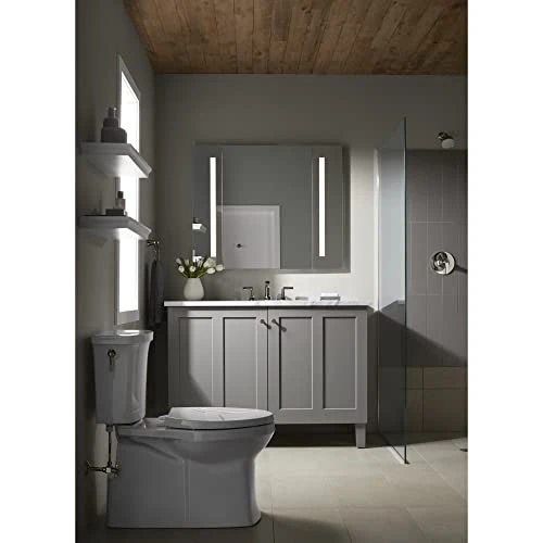 K-21955-BL Kohler K-21955 Tempered 6-7/8" Wall Mounted Towel Ring 6 K-21955-BL Kohler K-21955 Tempered 6-7/8" Wall Mounted Towel Ring - Image 6