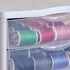 Sterilite 17918004 3 Drawer Unit, White Frame With Clear Drawers, Pack Of 4 -GENERIC Shop 416f0lLg98L