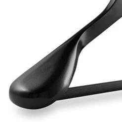 Casafield - 6 Black Wide Shoulder Wooden Suit Hangers - Premium Lotus Wood, Non-Slip Pant Bar & Chrome Swivel Hook For Dress Clothes, Coats, Jackets, Pants, Shirts, Skirts 10 Casafield - 6 Black Wide Shoulder Wooden Suit Hangers - Premium Lotus Wood, Non-Slip Pant Bar & Chrome Swivel Hook For Dress Clothes, Coats, Jackets, Pants, Shirts, Skirts -GENERIC Shop 418bR414x4L
