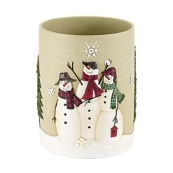 Avanti Linens - Waste Basket, Decorative Trash Can, Holiday Inspired Bathroom Decor (Snowmen Gathering Collection) 25 Avanti Linens - Waste Basket, Decorative Trash Can, Holiday Inspired Bathroom Decor (Snowmen Gathering Collection) -GENERIC Shop 41APp4dRWOL 1