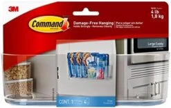 Command Medium Caddy, Clear, With 4 Clear Indoor Strips, Organize Damage-Free 10 Command Medium Caddy, Clear, With 4 Clear Indoor Strips, Organize Damage-Free -GENERIC Shop 41AmEST5TcL. AC