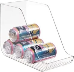 MDesign Small Plastic Water Bottle Stackable Storage Organization Bin With Open Front For Kitchen Refrigerator, Freezer, Pantry, Holds 12 Bottled Drinks/Beverages, Ligne Collection, Clear 20 MDesign Small Plastic Water Bottle Stackable Storage Organization Bin With Open Front For Kitchen Refrigerator, Freezer, Pantry, Holds 12 Bottled Drinks/Beverages, Ligne Collection, Clear -GENERIC Shop 41Asvwy0WKL. AC