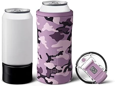 BrüMate Hopsulator Trio 3-in-1 Insulated Can Cooler For 12oz / 16oz Cans + 100% Leak Proof Tumbler With Lid | Can Coozie Insulated For Beer, Soda, And Energy Drinks (Matte Gray) 11 BrüMate Hopsulator Trio 3-in-1 Insulated Can Cooler For 12oz / 16oz Cans + 100% Leak Proof Tumbler With Lid | Can Coozie Insulated For Beer, Soda, And Energy Drinks (Matte Gray) - Image 11