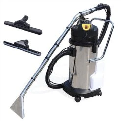 40L Household Carpet Cleaning Machine Portable Dust Collector Cleaner Stainless Steel Floor Sofa Cleaning Machine (US Stock)