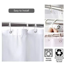 Farmhouse Fabric Shower Curtain, Farm Cow Sunflower Mountain Windmill Bathroom Curtains, Boho Funny Cattle Bathroom Shower Curtains, 69 X 70 Inches -GENERIC Shop 41EQWsFKo9L