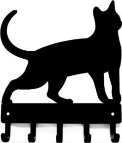 The Metal Peddler Cat #17 Key Rack - Small 6 Inch Wide - Made In USA; Wall Mounted Holder For Home And Office -GENERIC Shop 41GEWvvNgOL. AC