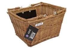 Weldtite Adie Wicker Basket 18" 'D' Shape, Brown