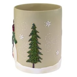 Avanti Linens - Waste Basket, Decorative Trash Can, Holiday Inspired Bathroom Decor (Snowmen Gathering Collection) 16 Avanti Linens - Waste Basket, Decorative Trash Can, Holiday Inspired Bathroom Decor (Snowmen Gathering Collection) -GENERIC Shop 41Jaq3hNkML