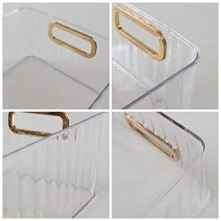 Idotry 6-Pack Clear Pantry Storage Bins, Plastic Organizer Bins 9 Idotry 6-Pack Clear Pantry Storage Bins, Plastic Organizer Bins -GENERIC Shop 41JifgcKWGL