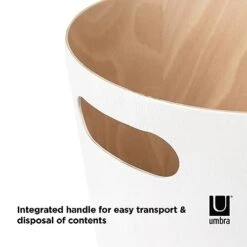 Umbra WOODROW CAN WHITE 12 Umbra WOODROW CAN WHITE -GENERIC Shop 41Ka2V1w5uL