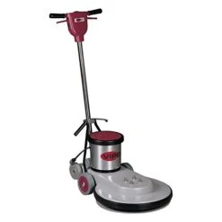 Viper VN1500 20", 1500 RPM, Hi-Speed Burnisher, 1.5 Hp, Flexible Pad Driver, All Metal Construction, Large Transport Wheels, CSA Approved, Red