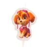 Dekora - 2D Skye Paw Patrol Candle, Pink, 8 X 8 X 12 Cm, 346171