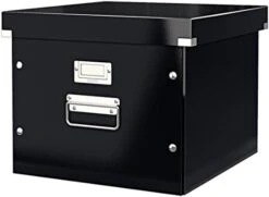 Leitz DVD Storage Box, Black, Click And Store Range, 60420095 -GENERIC Shop 41LCIc35q0L. AC