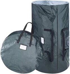 Storage Bag For 9FT Tree And 30"Wreath Bag Combo Pack (Red) -GENERIC Shop 41LPAMT8cL. AC