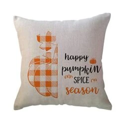 ULOVE LOVE YOURSELF 2Pack Autumn Theme Decorative Throw Pillow Covers Farmhouse Checkers Plaid Hello Fall Maple Leaf Happy Pumpkin Spice Season Cushion Covers Pillowcase 18X18 Inch 6 ULOVE LOVE YOURSELF 2Pack Autumn Theme Decorative Throw Pillow Covers Farmhouse Checkers Plaid Hello Fall Maple Leaf Happy Pumpkin Spice Season Cushion Covers Pillowcase 18X18 Inch -GENERIC Shop 41LTfcw6Q5L