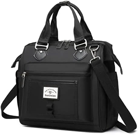 SunUnion Lunch Bag, Cute Insulated, Large Lunch Tote For Work, Leak Proof Lunch Box For Women, Lunch Purse, Cooler Bag With Side Pockets And Shoulder Strap For Picnic Office(Pink) 6 SunUnion Lunch Bag, Cute Insulated, Large Lunch Tote For Work, Leak Proof Lunch Box For Women, Lunch Purse, Cooler Bag With Side Pockets And Shoulder Strap For Picnic Office(Pink) - Image 6