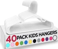 Utopia Home 60 Pack Kids Hangers - 11.5 Inch Plastic Baby Hangers For Closet - Childrens Hangers For Clothes & Infant Hangers For Closet - Ideal For Everyday Standard Use (White) 21 Utopia Home 60 Pack Kids Hangers - 11.5 Inch Plastic Baby Hangers For Closet - Childrens Hangers For Clothes & Infant Hangers For Closet - Ideal For Everyday Standard Use (White) -GENERIC Shop 41Lqg5FruZL. AC