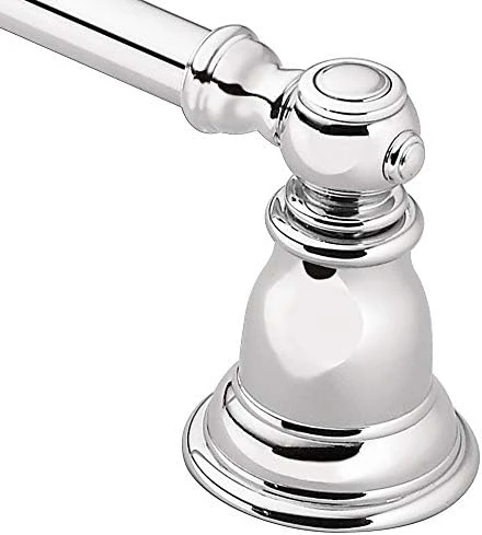 Moen YB5418CH Kingsley 18-Inch Single -Towel Bar, Chrome 4 Moen YB5418CH Kingsley 18-Inch Single -Towel Bar, Chrome - Image 4