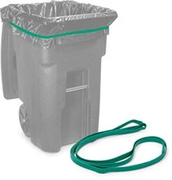 Rubber Bands For 95-96 Gallon Trash Cans, (Value 6 Pack)