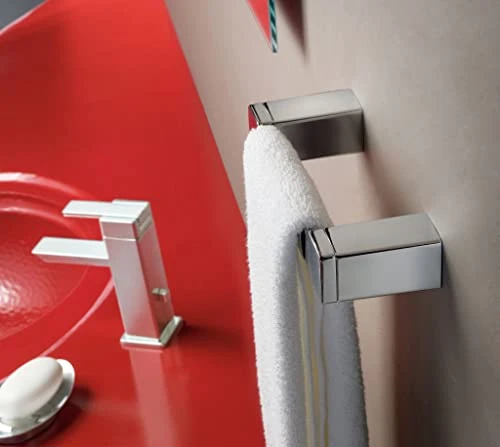 Moen YB8886CH 90 Degree Bathroom Hand-Towel Bar, Chrome 2 Moen YB8886CH 90 Degree Bathroom Hand-Towel Bar, Chrome - Image 2