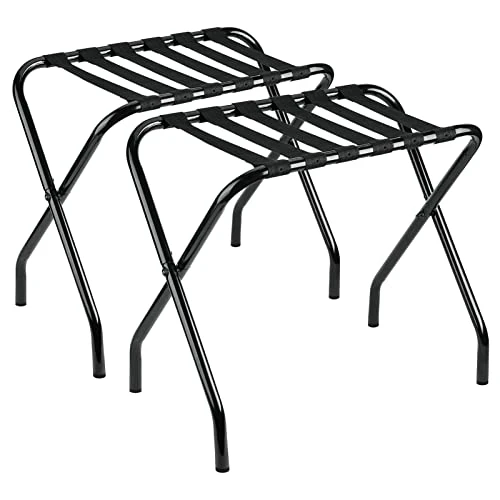 Ulimart Luggage Rack 2 Pack Steel Frame Folding Suitcase Stand,Luggage Rack For Guest Room,Easy Assembly Luggage Stand For Hotel For Bedroom,Guest Room Essentials 1 Ulimart Luggage Rack 2 Pack Steel Frame Folding Suitcase Stand,Luggage Rack For Guest Room,Easy Assembly Luggage Stand For Hotel For Bedroom,Guest Room Essentials
