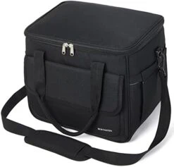 BOSTANTEN Backpack Cooler - 30 Cans Leakproof Insulated Cooler Backpack With Trolley Sleeve, Lightweight Soft Cooler Bag -GENERIC Shop 41QS2IKTYPL. AC