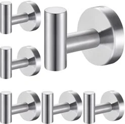 Homagic Towel Hooks Bathroom Hook Wall Towel Hooks 6 Pack Matte Black Coat Hooks, Heavy Duty Robe Hook Holder For Bathroom Kitchen Garage Home Hotel Office Cabinet(Black) -GENERIC Shop 41QhCOX0dVL. AC