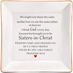 XJF To My Daughter Gift From Mother, Daughter Ceramic Jewelry Trinket Dish, Birthday, Graduation, Christmas, Gift For Daughter From Mother -GENERIC Shop 41SNulFT9xL. AC