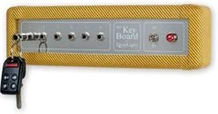 DropLight Ind. Handcrafted Guitar Amp Wall Mounted Key Holder With 6 Keychains (Hammer) -GENERIC Shop 41SjWDesN4L. AC