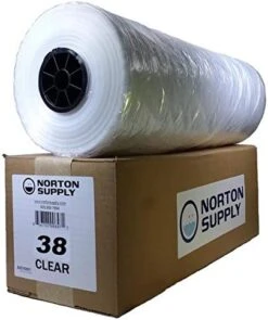 Norton Supply Dry Cleaning Poly Bags - Transparent Plastic Garment Cover, 40" Long, 100 Gauge Thickness, Suit Packing, Travel & Laundry Clothes Closet Hanging -GENERIC Shop 41SkZJ30BpL. AC