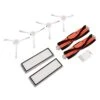 TOPINCN Replacement Parts Accessories Compatible For Mijia 1C For Dreame F9 1T For Robot Vacuum Mop Replacement Brush Filters White Flat Comb Kit